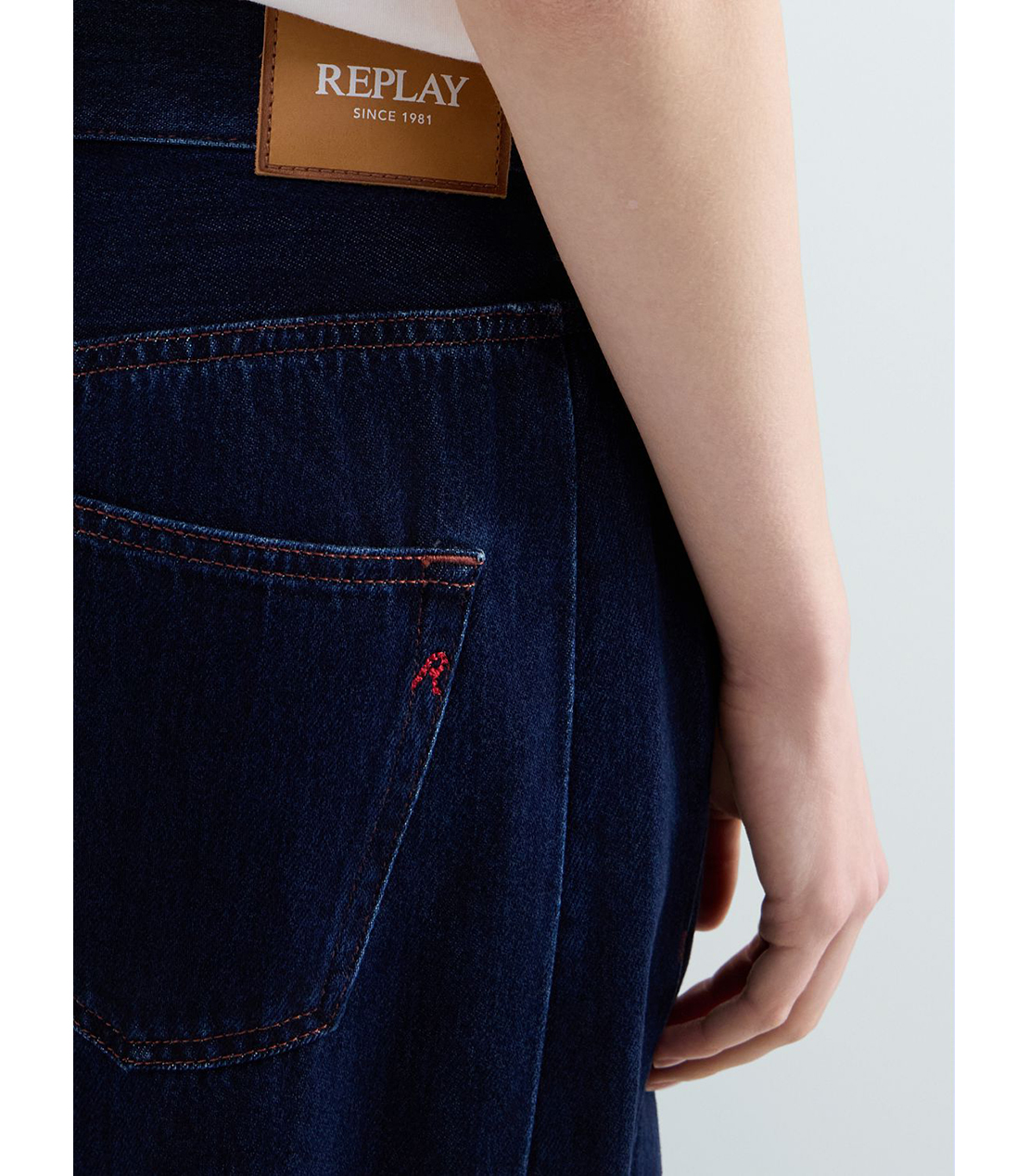 バギーフィットNARJA インディゴデニム 詳細画像 ダークブルー 7